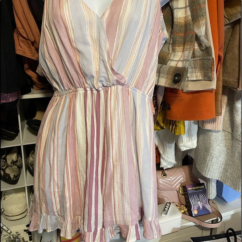 2/$15 Multicolored Romper 